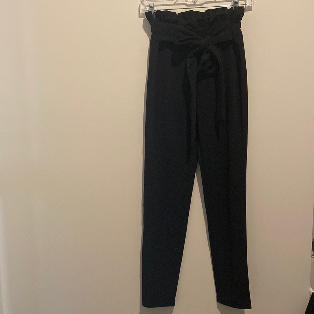 Cute dress pants with bow